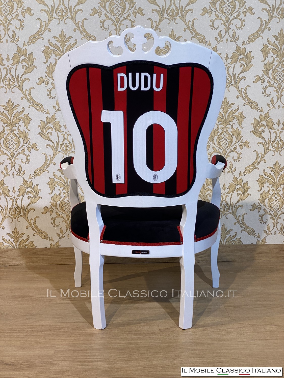 poltrona calcio milan